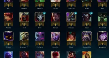 Contas  De League Of Legends