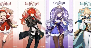 GENSHIN IMPACT PC / AR 30 / DILUC + KEQING + KLEE + JEAN