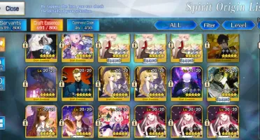 Conta Fate Grand Order NA com entrega imediata