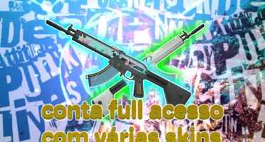 valorant full acesso, com vandal netuno e varias skins