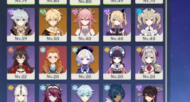 Genshin impact YAE MIKO + EULA + XIAO + ARCO DE AMOS - AR50