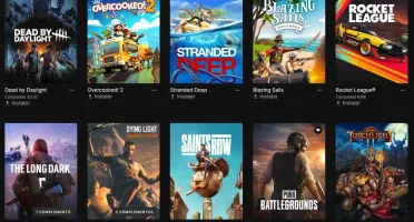 Conta Epic games