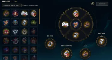 CONTA GOLD COM 98 SKINS