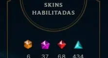 CONTA LEAGUE OF LEGENDS 1000 SKINS+ PREÇO NEGOCIÁVEL