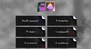 Steam com perfil especial e 15 jogos que contam +1