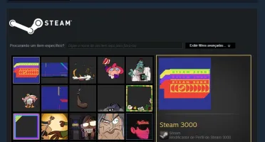 Steam com perfil especial e 15 jogos que contam +1