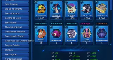 Conta la-omega SusaShin - Digimon Masters Online DMO