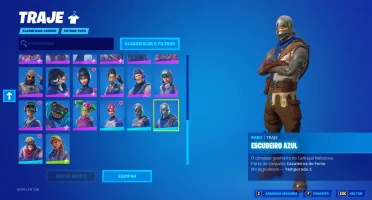CONTA DE FORTNITE SEASON 2 FULL COM CAVALEIRO NEGRO