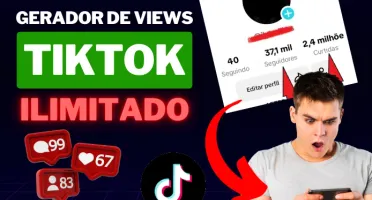Gerador de Visualizações no TikTok - VITALICIO