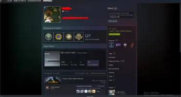 Conta steam CS GO Global Level 26 steam Tradelock !!!!!