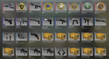 Conta steam CS GO Global Level 26 steam Tradelock !!!!!
