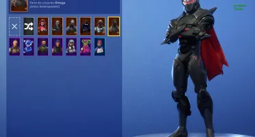 Conta Fortnite com Corvo e Bombardeira Estelar