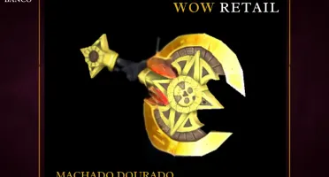 World of Warcraft - Skin de Arma Machado (Transmog)