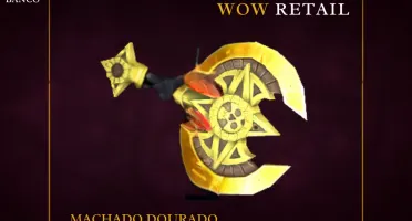World of Warcraft - Skin de Arma Machado (Transmog)