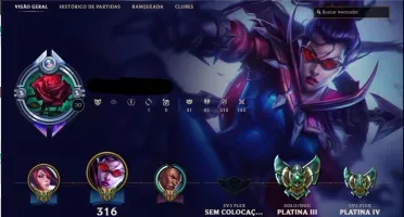 Conta platina 3 borda diamante