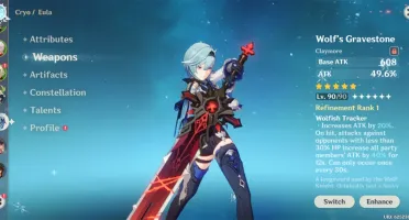 Conta Genshin AR58 PODEROSA