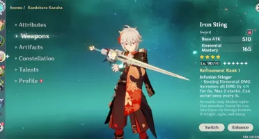Conta Genshin AR58 PODEROSA