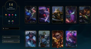 Venda de conta LOL