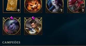 Venda de conta LOL