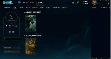 Conta League of Legends unranked lv 30