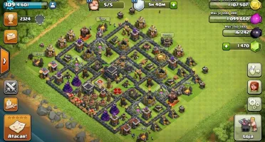 Cv 9 Clash of Clans