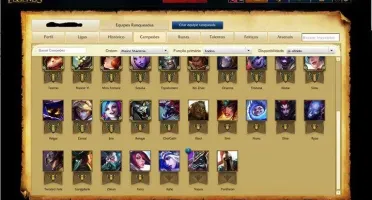 Conta League of Legends 41 Skins, 6 Skins ward e 45 Champ