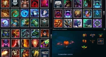 Conta League of Legends 41 Skins, 6 Skins ward e 45 Champ