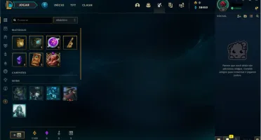 Conta LOL - Diamante IV, 60% de WR