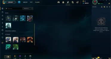 Conta LOL - Diamante IV, 60% de WR