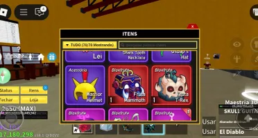 Conta Blox Fruits Ttk + Sanguine Art+ Sgt + Shark + Cdk