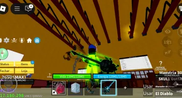 Conta Blox Fruits Ttk + Sanguine Art+ Sgt + Shark + Cdk