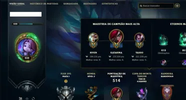 Conta prata 3 com TODOS os champs e 119 skins ( 3 Miticas )