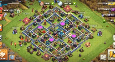 Cv 13 com quase todas as tropas full e 2k de star em war