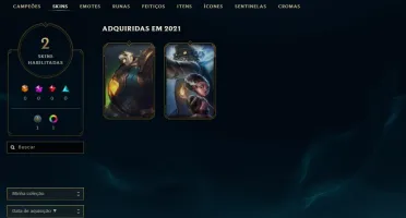 CONTA SMURF LOL OURO 1 MMR ALTO