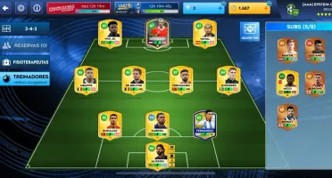 Conta DLS jogadores especiais time forte para começar
