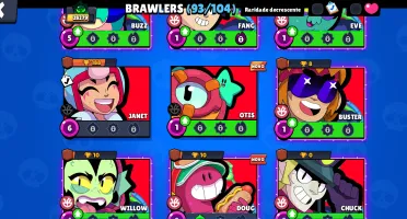 đ„ Conta Brawl Stars | 93 Brawlers | 47 Hipercargas | ETC