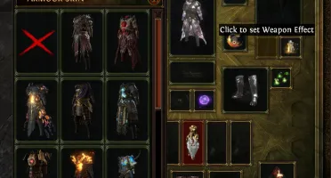 Conta Path of Exile com todas as stash e varias skins