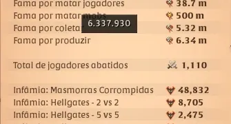 Conta Albion Full Coleta T8