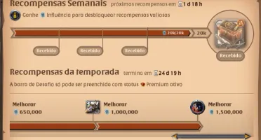 Conta Albion Full Coleta T8