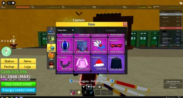 Conta Roblox Com Tudo Do Jogo!! 30m pirata, 30m marinha.