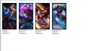 CONTA OURO V LOL - 21 CHAMPIONS - 4 SKINS - 9 ICONES