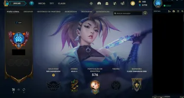 Conta LoL 2010 - 343 skins - Raras - Icones Raros - Va Skins