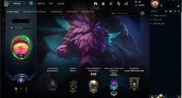 Conta League of Legends Platina 4 [MD10][129 SKINS]