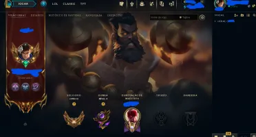 Conta League of Legends - Honra 5 - Ótimas Skins