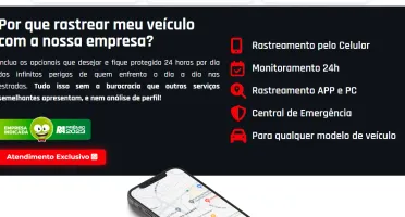 Site para empresa de rastreamento veicular em Wordpress
