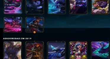 Conta lol plat com 48 champs + 19 skins + ultimate do udyr