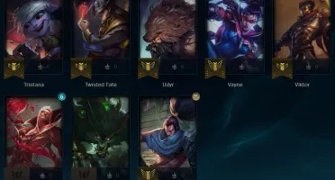 Conta lol plat com 48 champs + 19 skins + ultimate do udyr