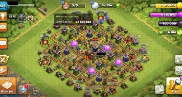 Clash of Clans CV10 FULL + 6000 Gemas