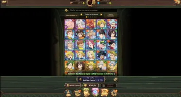 Conta Seven Deadly Sins: Grand Cross 7Ds ReRoll - GLOBAL