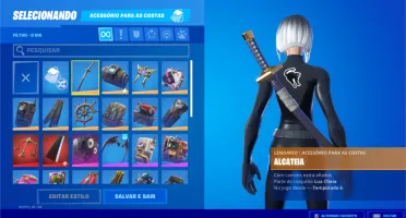 CONTA FORTNITE + SALVE O MUNDO